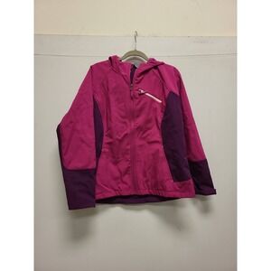 Free Tech Softshell Jacket Womens XL XG 16-18 Pink Purple Outerwear Coat